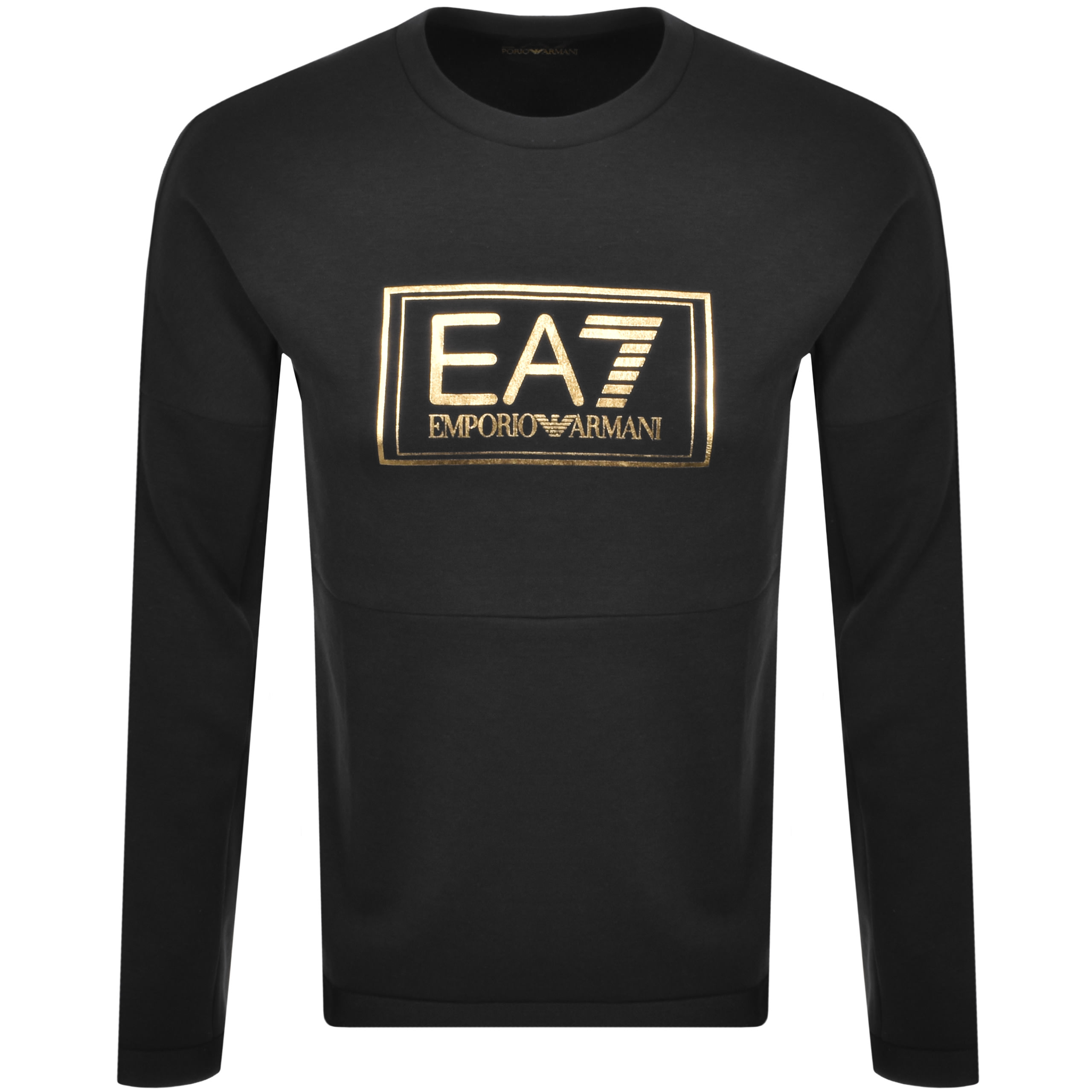 Alternative Image for ProductEA7 Emporio Armani Logo Sweatshirt Black1